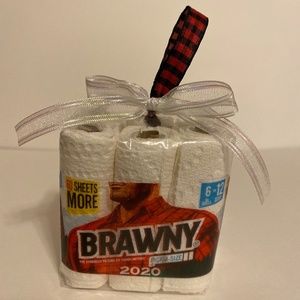 2020 Mini Homemade Ornament Paper Towels Brawny